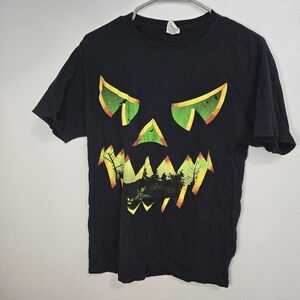 Men's Fruit Of The Loom M Halloween Themed T-shirt, Used.